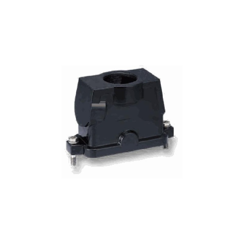Capot 16B, Aluminium moulé sous pression, acier inoxydable, IP68/IP69K, Sortie verticale, PG21
